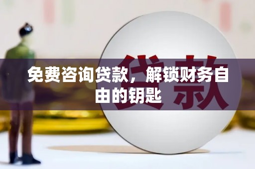 正阳免费咨询贷款，解锁财务自由的钥匙