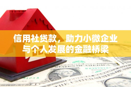 正阳信用社贷款，助力小微企业与个人发展的金融桥梁