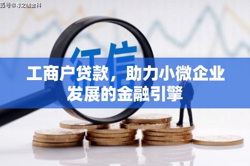 正阳工商户贷款，助力小微企业发展的金融引擎