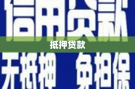 正阳抵押贷款