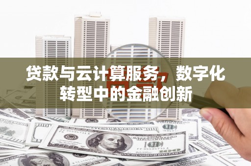 正阳贷款与云计算服务，数字化转型中的金融创新