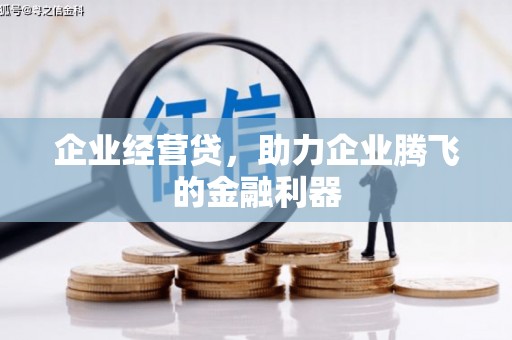 正阳企业经营贷，助力企业腾飞的金融利器