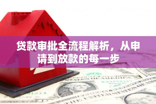 正阳贷款审批全流程解析，从申请到放款的每一步
