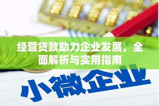 正阳经营贷款助力企业发展，全面解析与实用指南