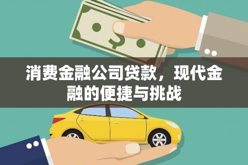 正阳消费金融公司贷款，现代金融的便捷与挑战