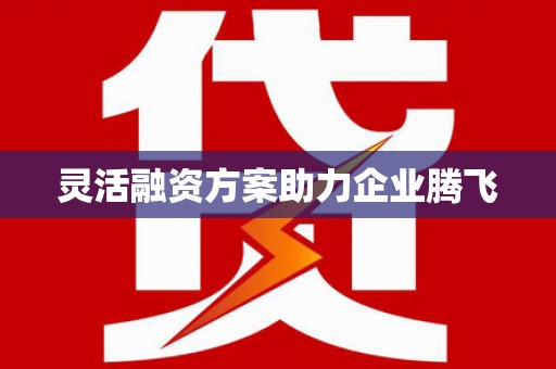 正阳灵活融资方案助力企业腾飞