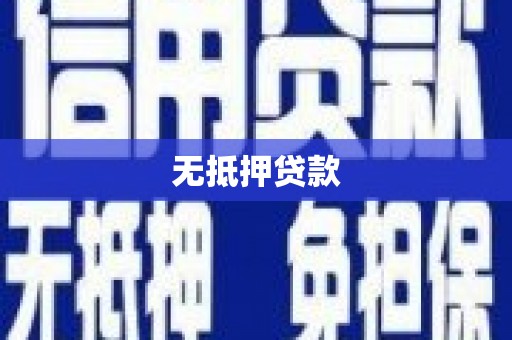 正阳无抵押贷款