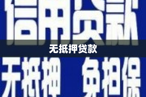 正阳无抵押贷款