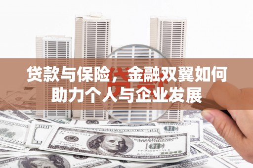 正阳贷款与保险，金融双翼如何助力个人与企业发展