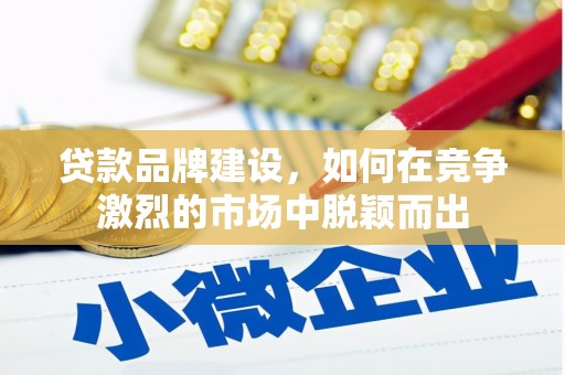 正阳贷款品牌建设，如何在竞争激烈的市场中脱颖而出