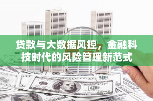 正阳贷款与大数据风控，金融科技时代的风险管理新范式