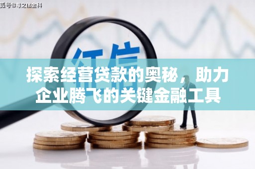 正阳探索经营贷款的奥秘，助力企业腾飞的关键金融工具