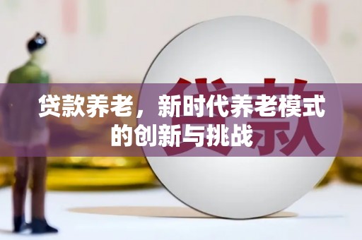 正阳贷款养老，新时代养老模式的创新与挑战