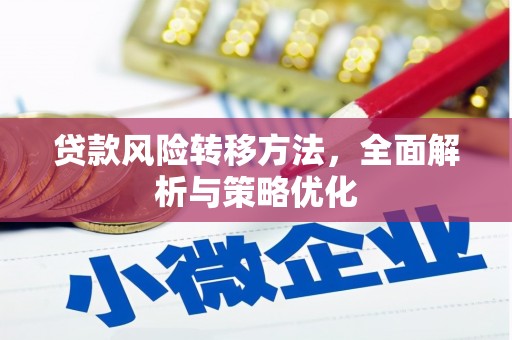 正阳贷款风险转移方法，全面解析与策略优化