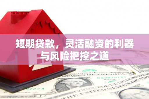 正阳短期贷款，灵活融资的利器与风险把控之道