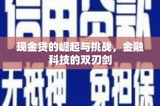 正阳现金贷的崛起与挑战，金融科技的双刃剑