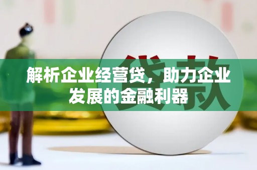 正阳解析企业经营贷，助力企业发展的金融利器