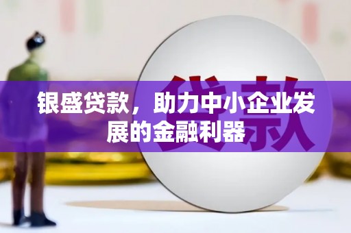 正阳银盛贷款，助力中小企业发展的金融利器