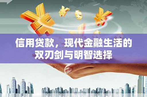 正阳信用贷款，现代金融生活的双刃剑与明智选择
