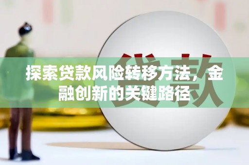 正阳探索贷款风险转移方法，金融创新的关键路径
