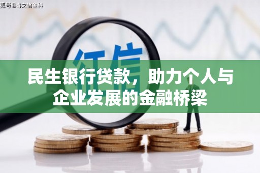 正阳民生银行贷款，助力个人与企业发展的金融桥梁