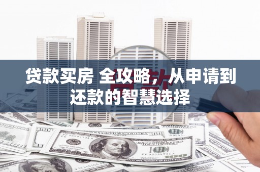 正阳贷款买房 全攻略，从申请到还款的智慧选择