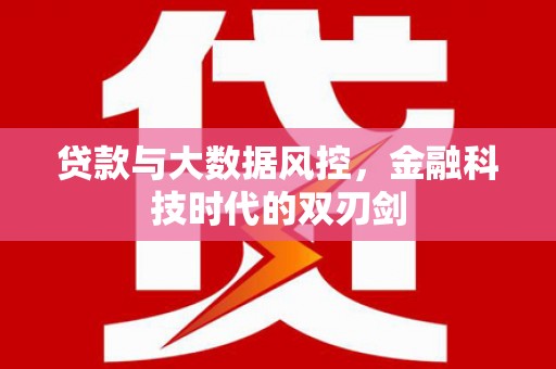 正阳贷款与大数据风控，金融科技时代的双刃剑
