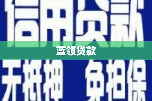 正阳蓝领贷款