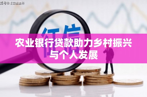 正阳农业银行贷款助力乡村振兴与个人发展