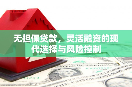 正阳无担保贷款，灵活融资的现代选择与风险控制