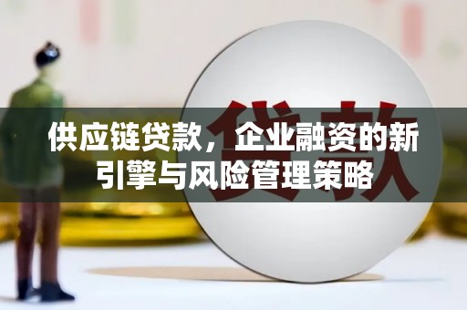 正阳供应链贷款，企业融资的新引擎与风险管理策略