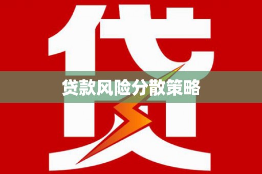 正阳贷款风险分散策略