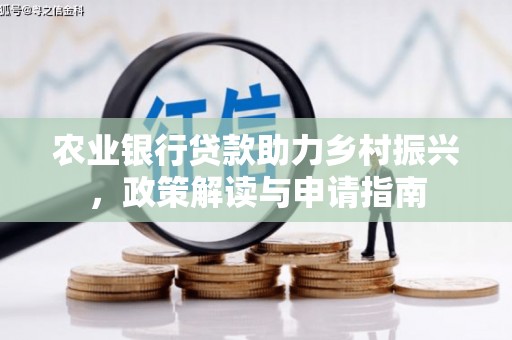 正阳农业银行贷款助力乡村振兴，政策解读与申请指南