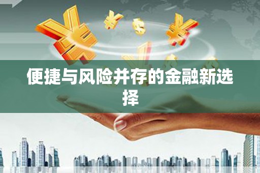 正阳便捷与风险并存的金融新选择