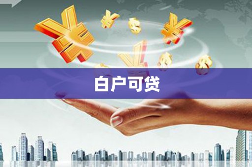 正阳白户可贷