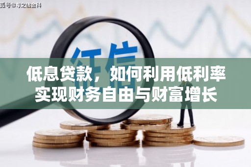 正阳低息贷款，如何利用低利率实现财务自由与财富增长